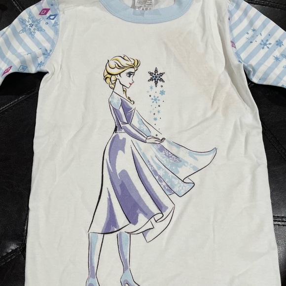 NWT Hanna Andersson Disney Frozen II Elsa Sz 12 TOP ONLY - Picture 2 of 3
